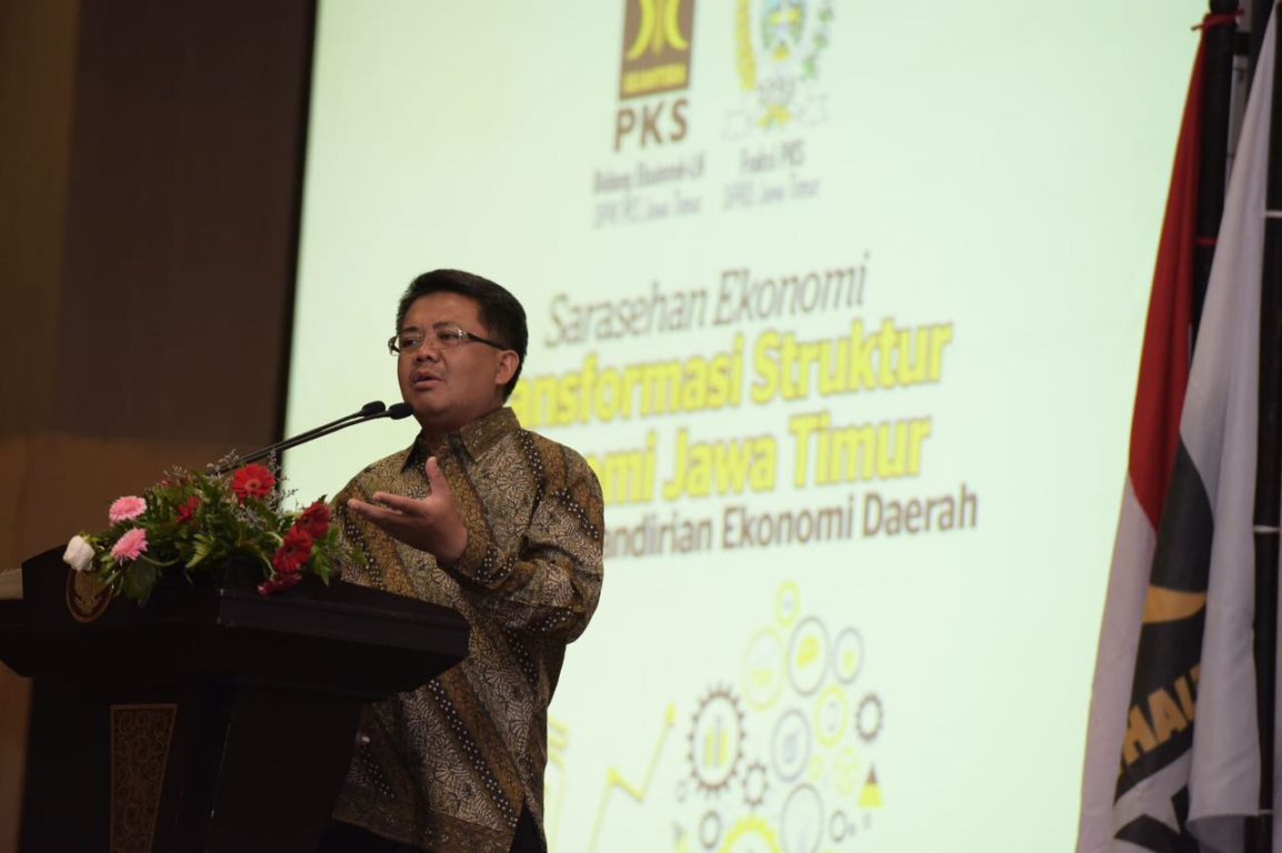 Presiden Partai Keadilan Sejahtera (PKS) Mohamad Sohibul Iman