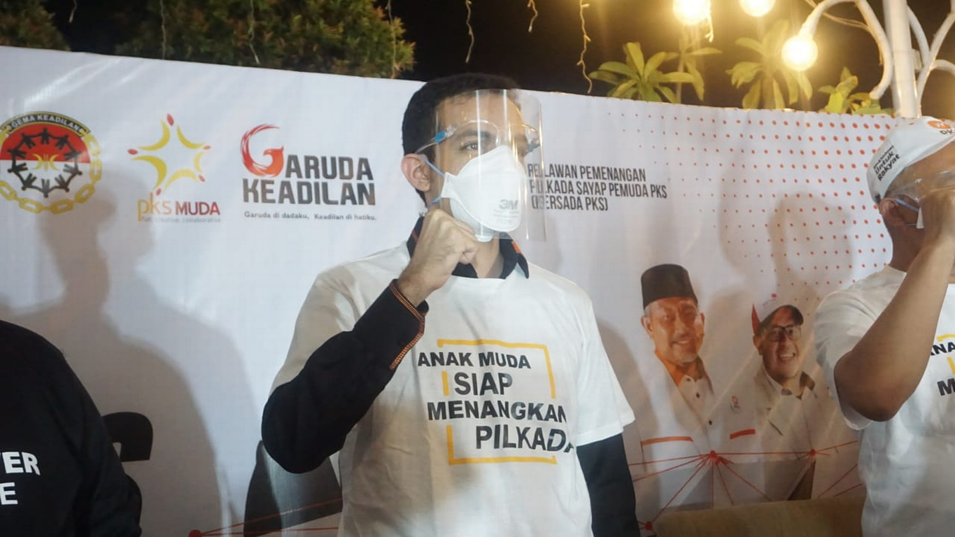 Ketua DPP PKS Bidang Kepemudaan dr Gamal Albinsaid dalam acara Persada Jawa Timur di Surabaya, Rabu (2/12) (PKSFoto Jatim)