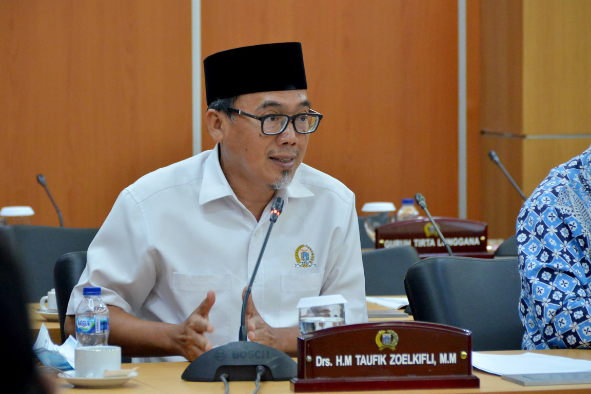 Sekretaris Fraksi PKS DPRD DKI Jakarta M. Taufik Zoelkifli