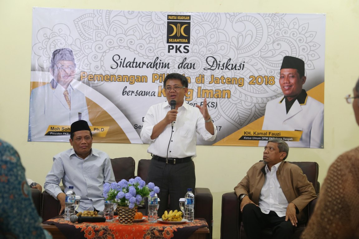 Konsolidasi Pemenangan Pemilukada dan Pilgub Jateng 2018 bersama Presiden PKS Sohibul Iman