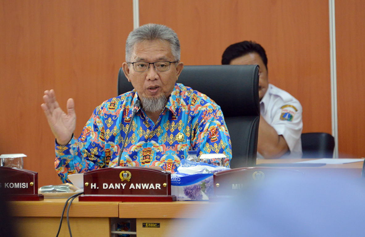 Sekretaris Komisi A DPRD DKI Jakarta, Dany Anwar.