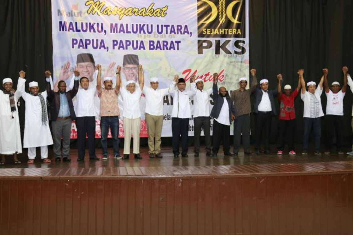 Deklarasi dukungan masyarakat Indonesia Timur untuk Anies-Sandi, Sabtu (15/4)