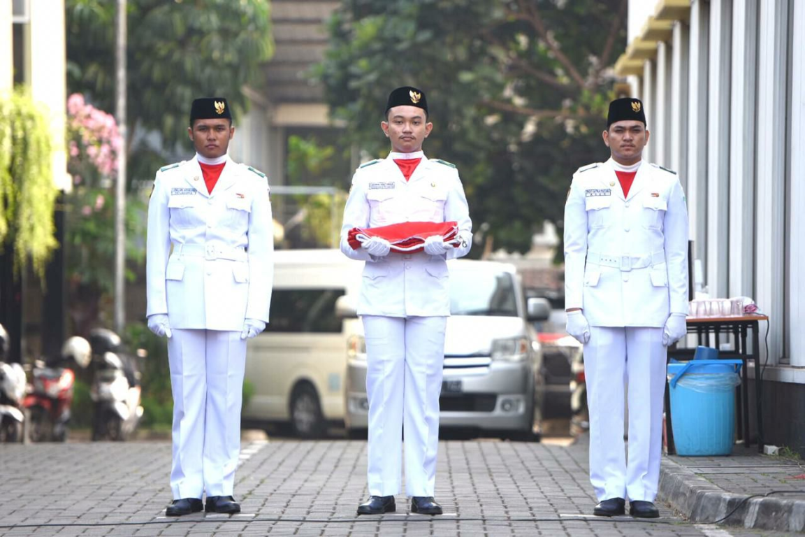 Pasukan pengibar bendera PKS, Foto: PKSFoto