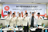 FOTO : PKS Tetapkan Ketua Majelis Syura dan Presiden PKS Periode 2025–2030