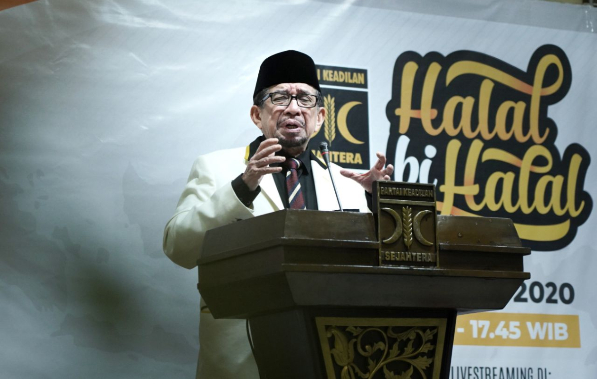 Ketua Majelis Syura Partai Keadilan Sejahtera (PKS) Habib Salim Segaf Aljufrie (Donny/PKSFoto)