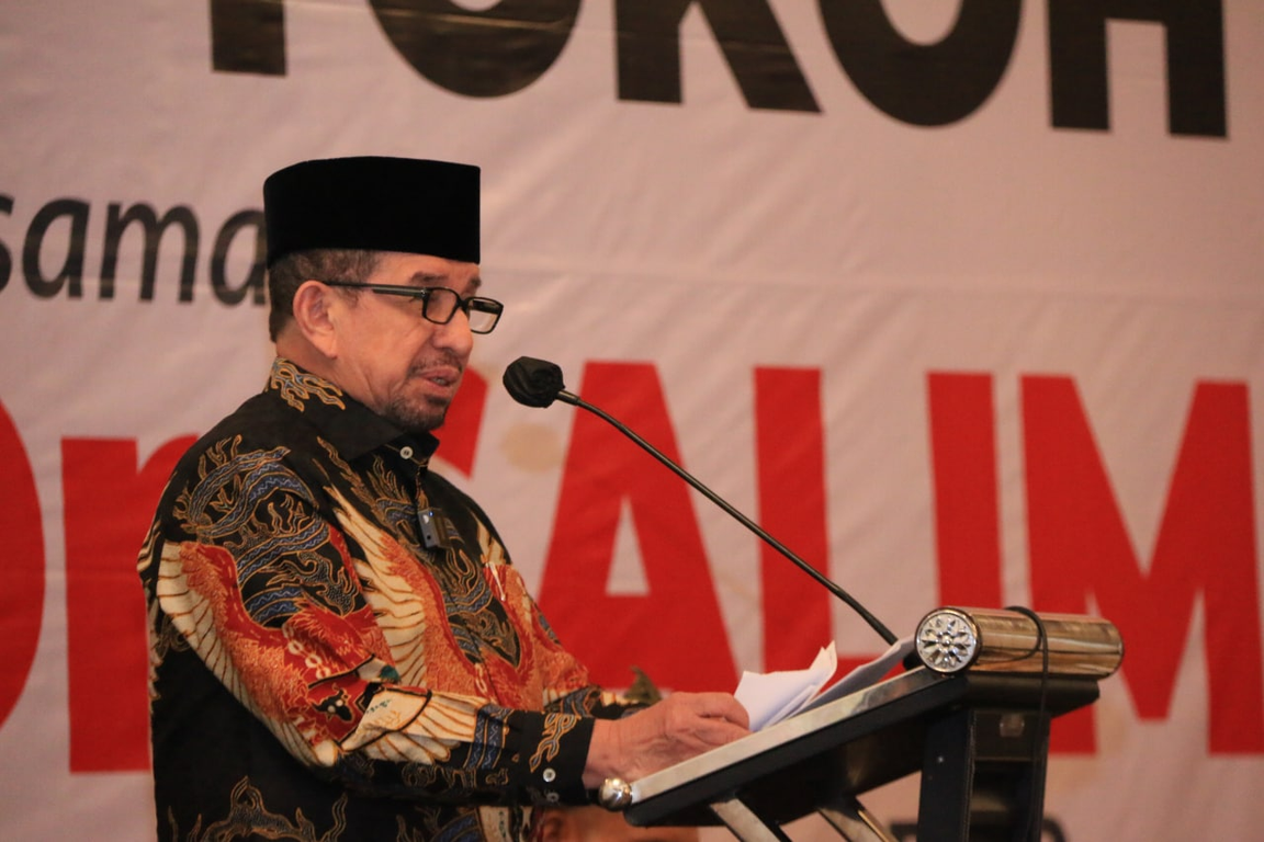 Ketua Majelis Syura PKS Dr Salim Segaf dalam Agenda Menyapa Indonesia di Riau