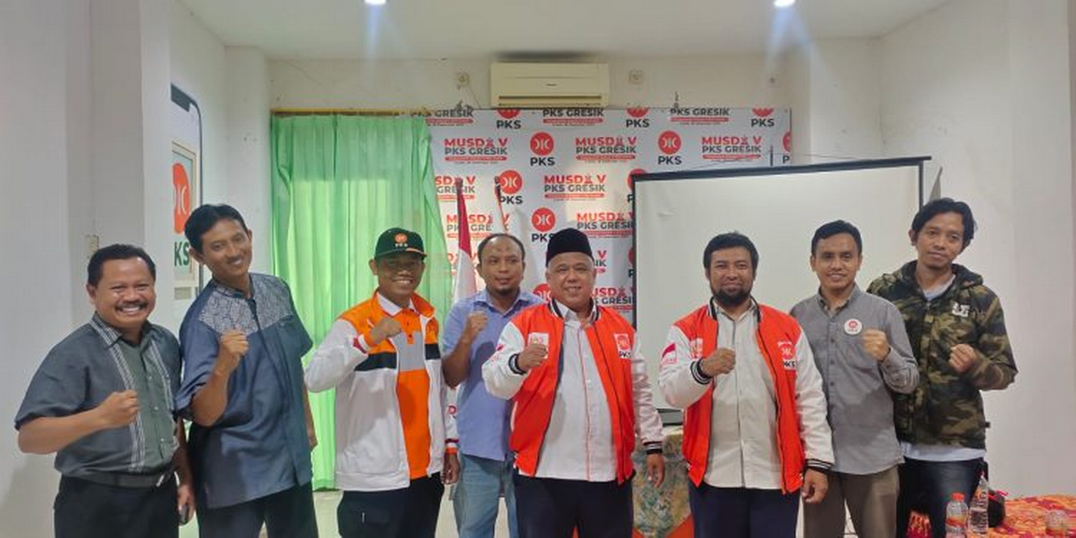 Ketua DPW PKS Jawa Timur Irwan Setiawan Berkunjung ke Kantor DPD PKS Gresik