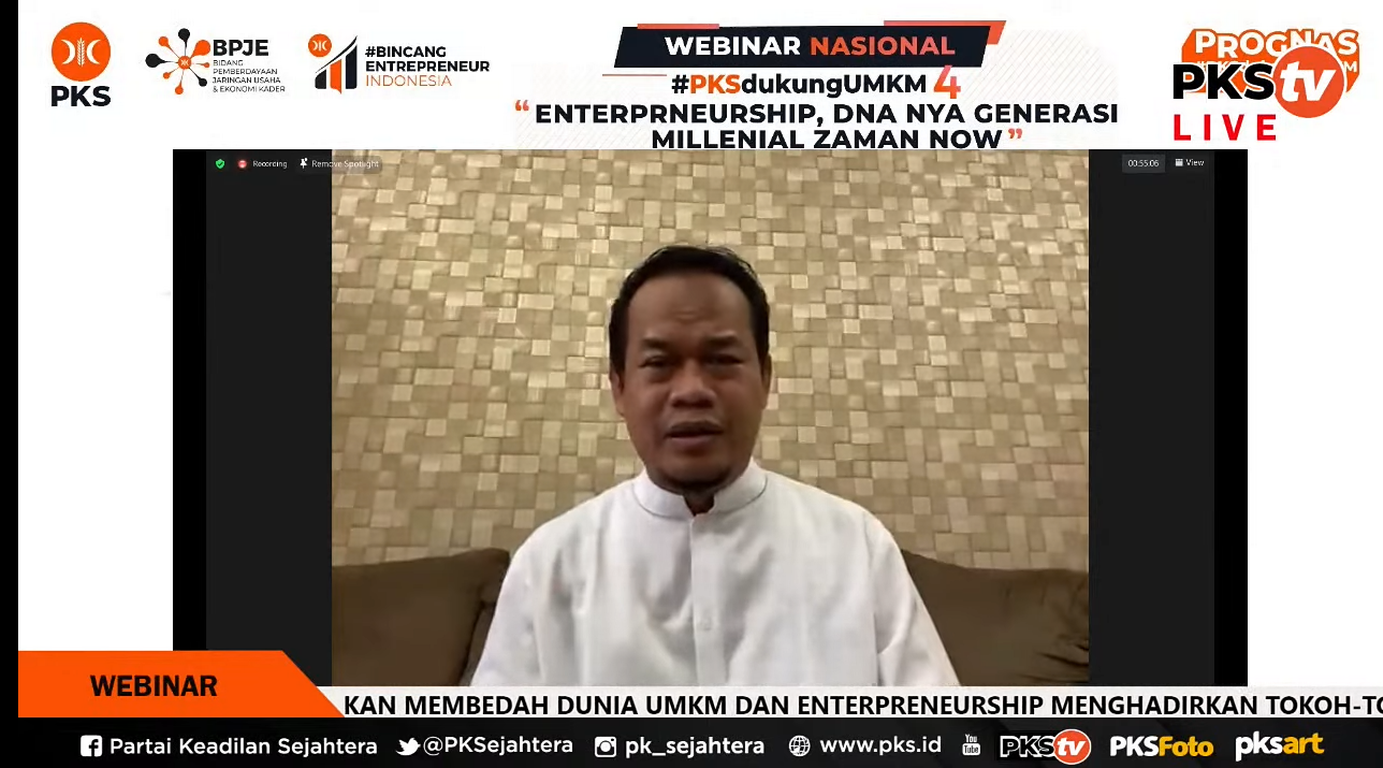 Ketua Bidang Pemberdayaan Jaringan Usaha dan Ekonomi (BPJE) DPP PKS, Rofik Hananto