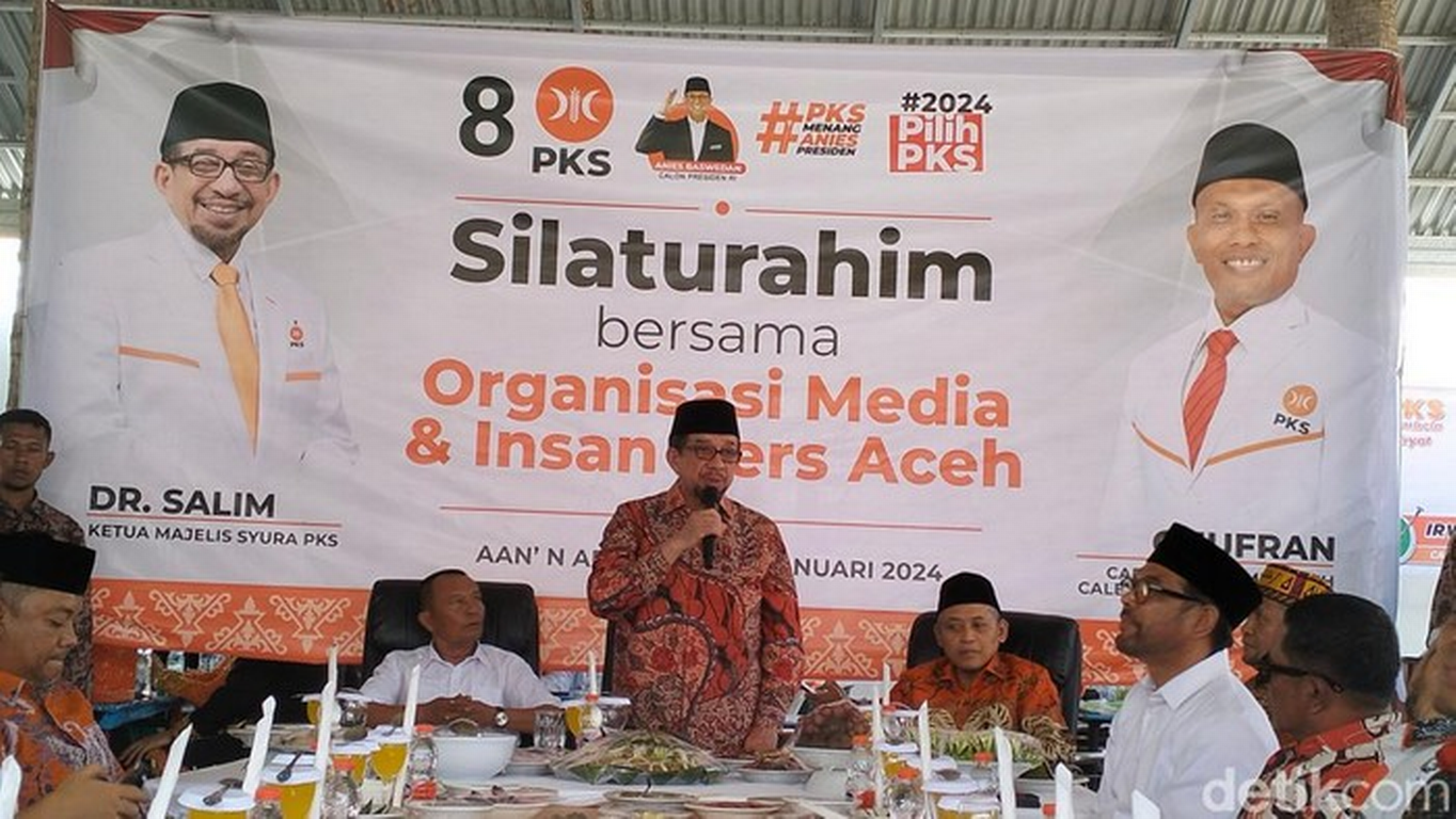 Ketua Majelis Syura PKS, Dr. Salim Segaf Al Jufri di Aceh