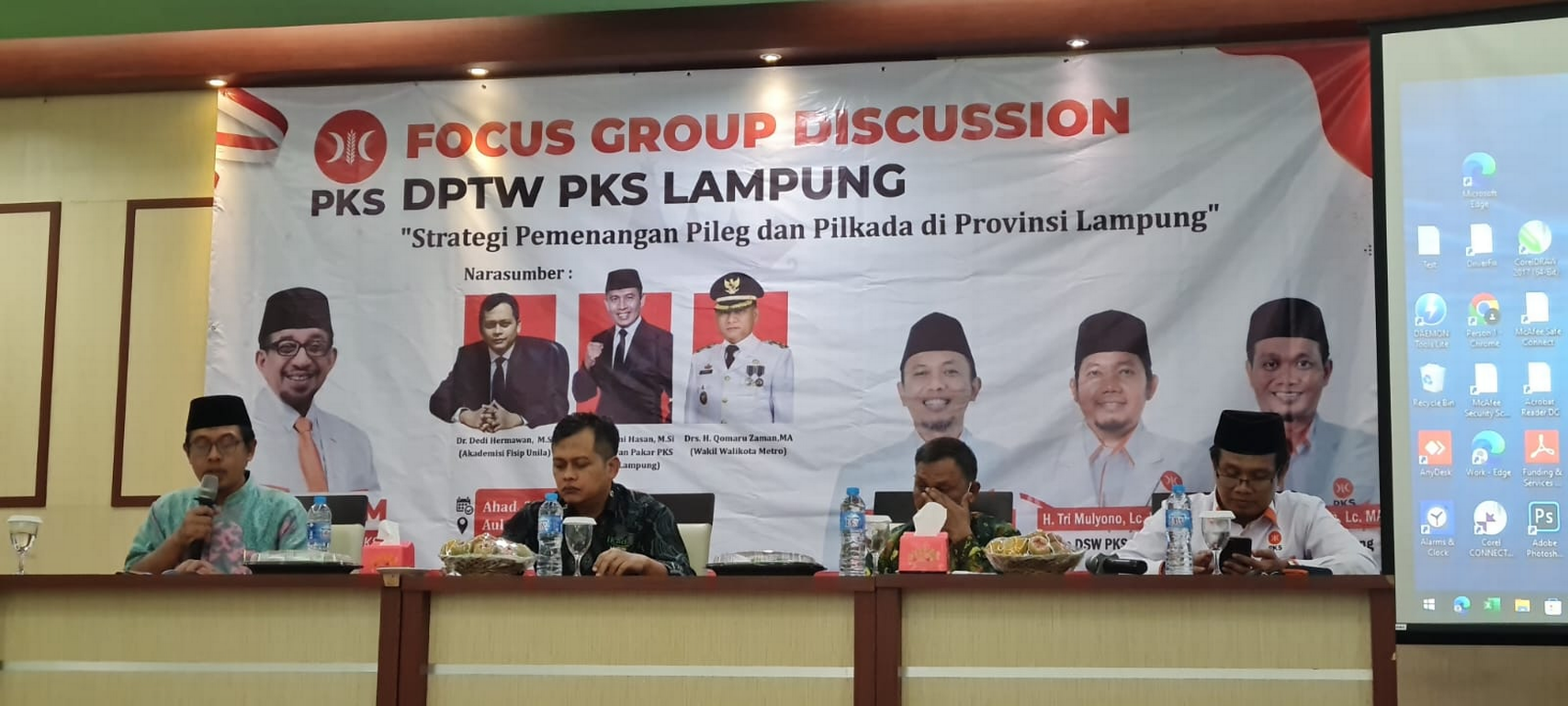 FGD Yang Diadakan DPTW PKS Lampung