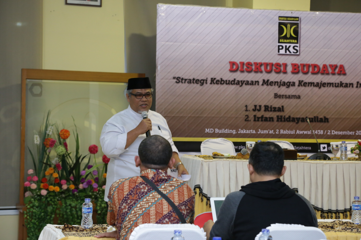 Ketua Bidang Seni dan Budaya DPP Partai Keadilan Sejahtera (PKS) Muhammad Ridwan