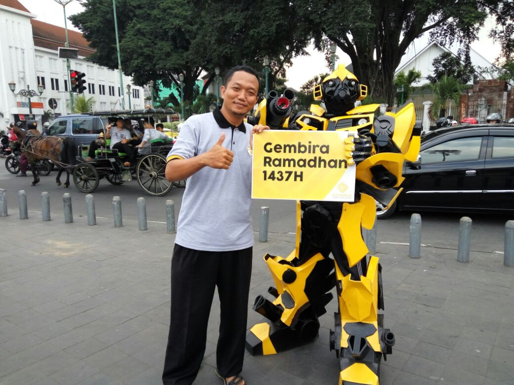 Freeze Mob Semarak Tarhib Ramadhan PKS Jogja