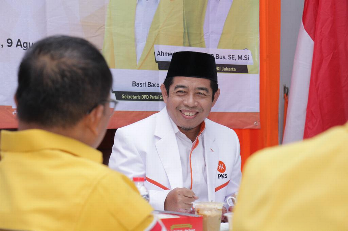 PKS DKI Jakarta Menerima Kunjungan Partai Golkar Jakarta