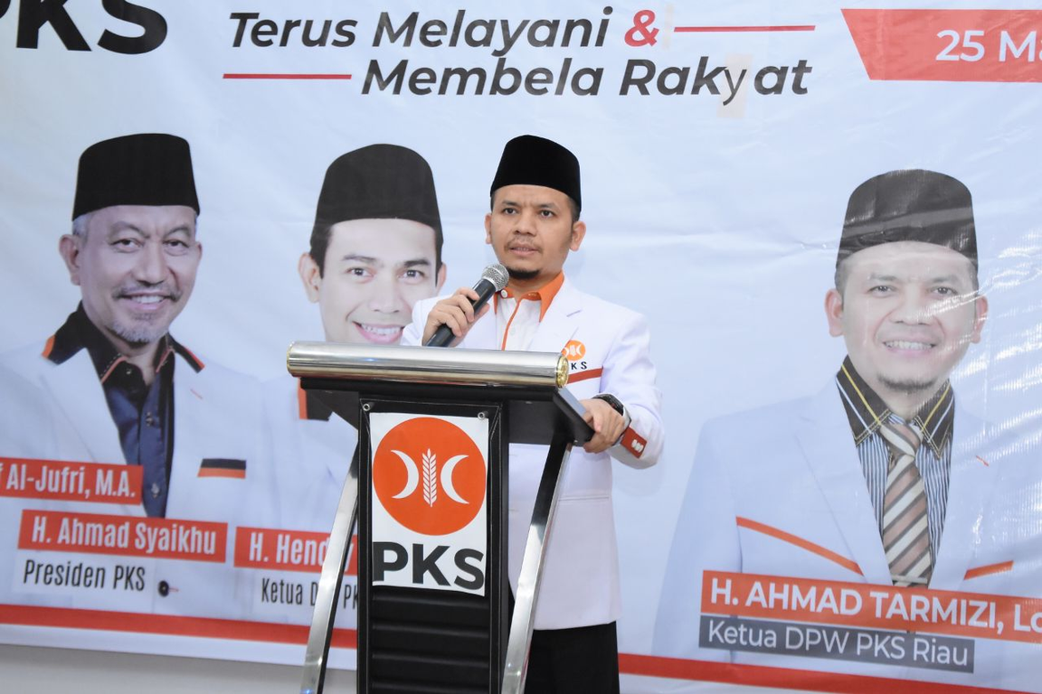 Ketua DPW PKS Riau Ahmad Tarmizi