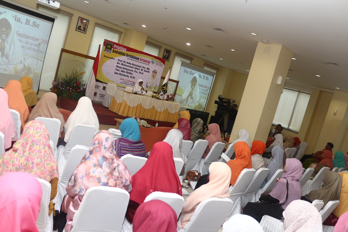 Suasana aula dipenuhi peserta pelatihan di MD Building, Jakarta Selatan