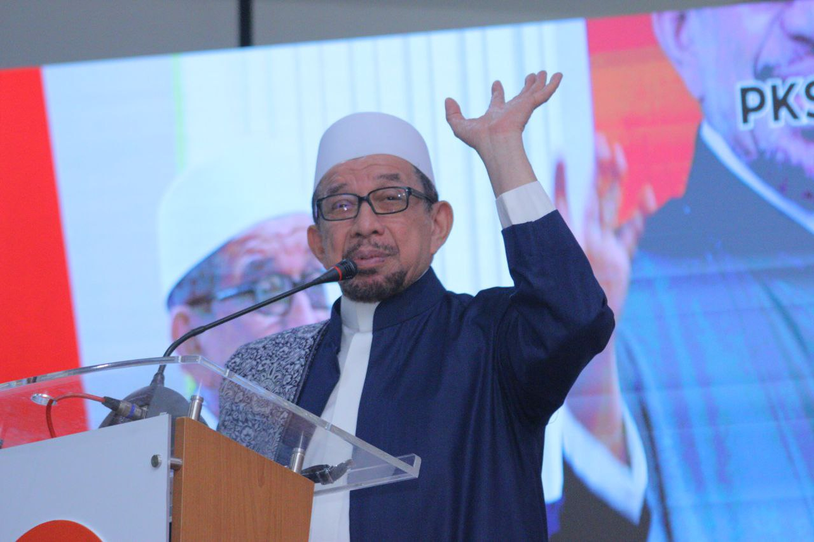 Ketua Majelis Syura PKS Dr. Salim pada Peringatan Maulid Nabi Muhammad DPP PKS (PKSFoto/Mahmud)