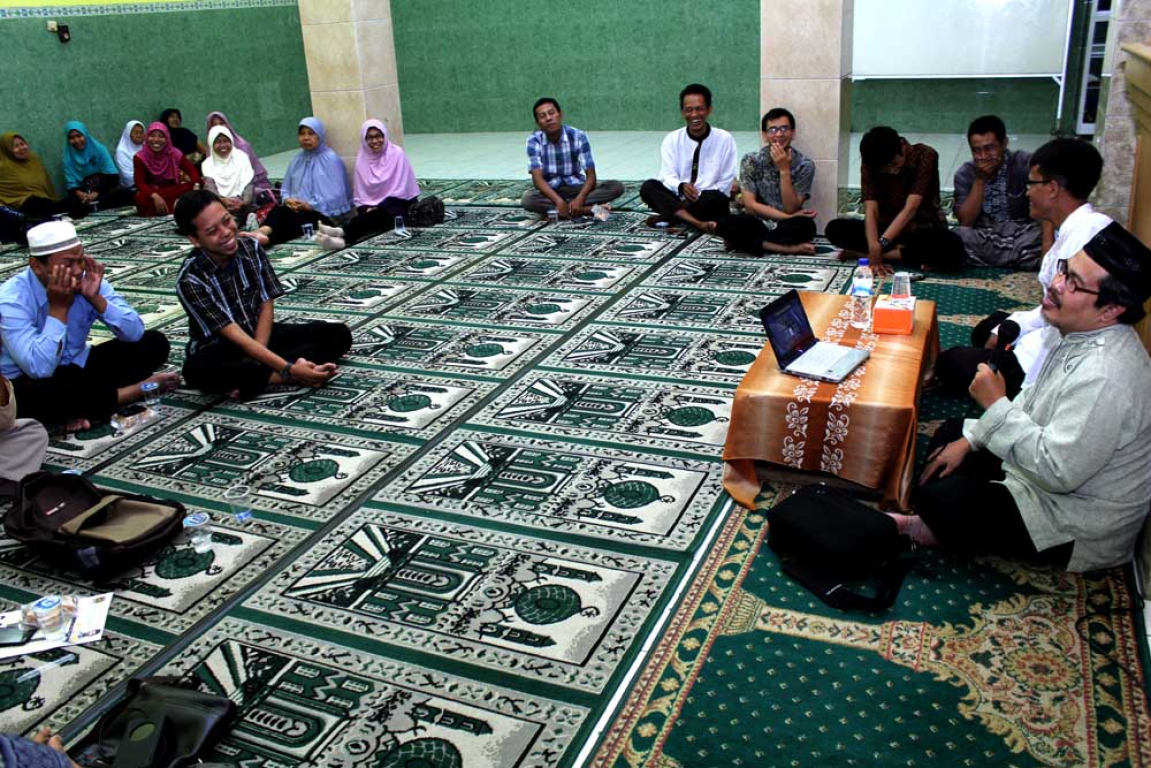 Suasana Pengajian Tarhib Ramadhan PKS Gayamsari