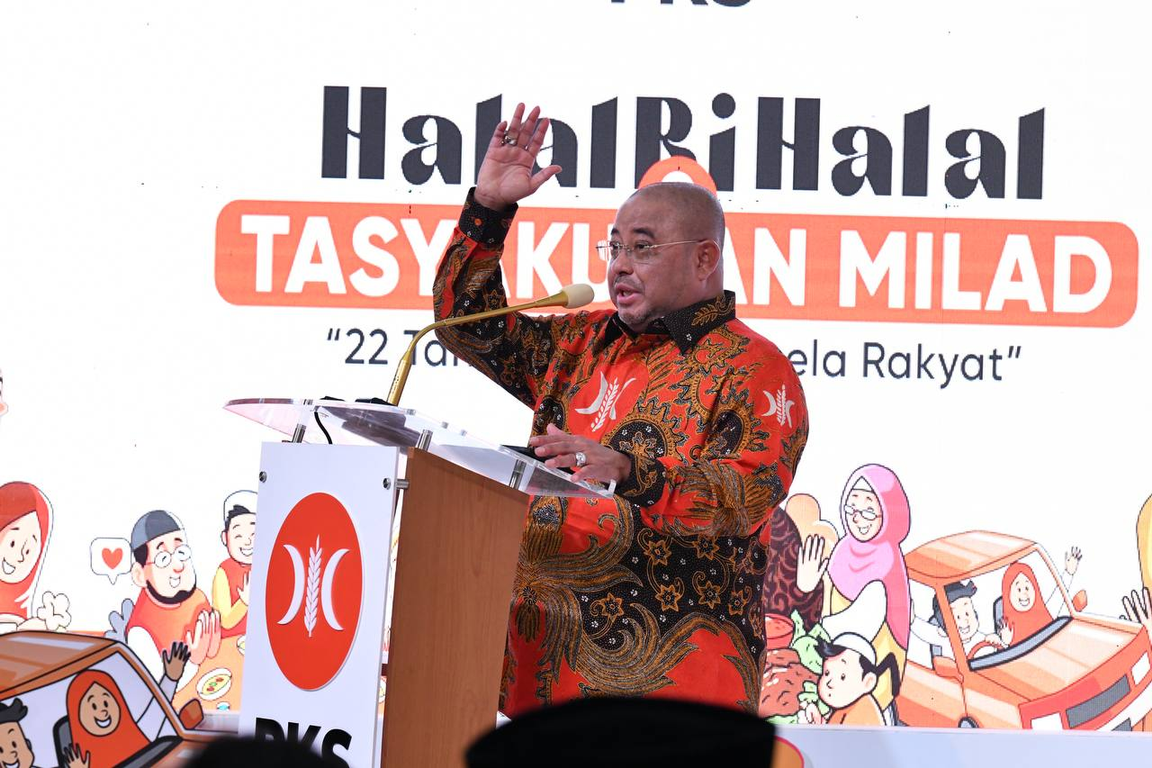 Milad 22 PKS, Habib Aboe Ajak Pejabat Publik PKS Pertahankan Program Pro Rakyat