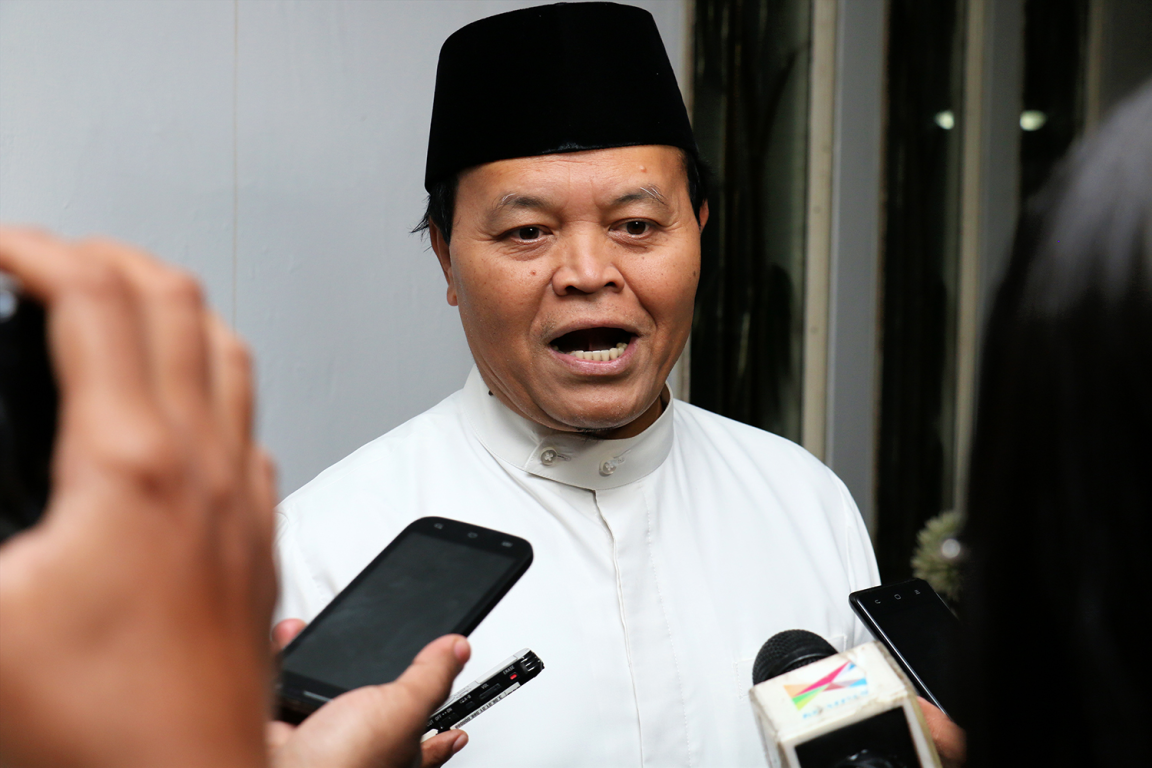 Wakil Ketua Dewan Penasihat Badan Pemenangan Nasional pasangan Prabowo-Sandiaga (BPN) Hidayat Nur Wahid