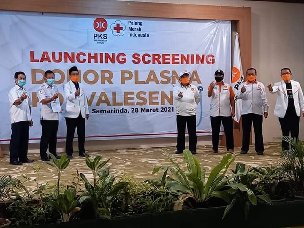 DPW PKS Kalimantan Timur mengadakan 'Gerakan Donor Plasma Konvalesen', yang di launching bersamaan dengan kegiatan Musyawarah Kerja Wilayah PKS Kaltim.