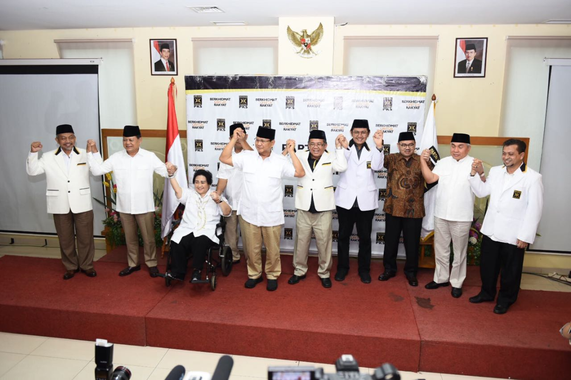 Nama-nama bakal calon gubernur dan wakil gubernur yang akan diusung koalisi PKS, PAN dan Gerindra di lima provinsi. (M Hilal/PKS Foto)