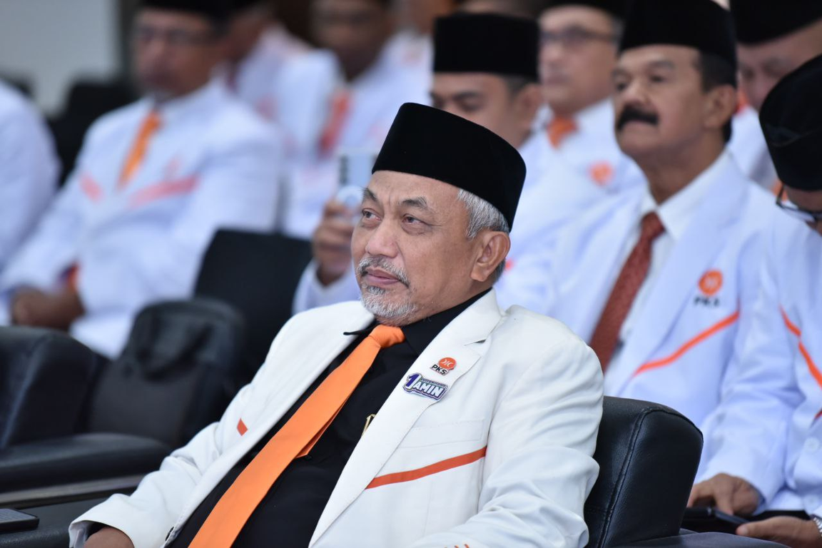 Presiden PKS Ahmad Syaikhu dalam acara Pelantikan Dewan Pakar