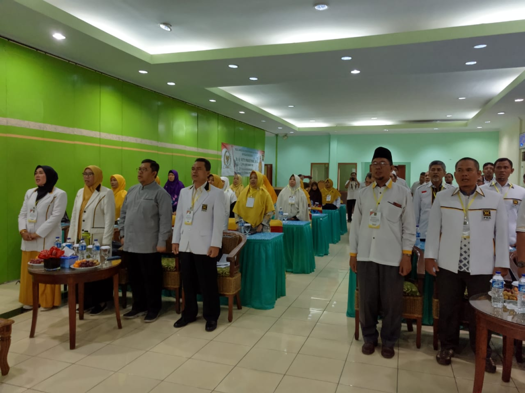 Suasana Rapat Koordinasi Daerah Partai Keadilan Sejahtera Kota Cirebon, Ahad (29/12/2019).