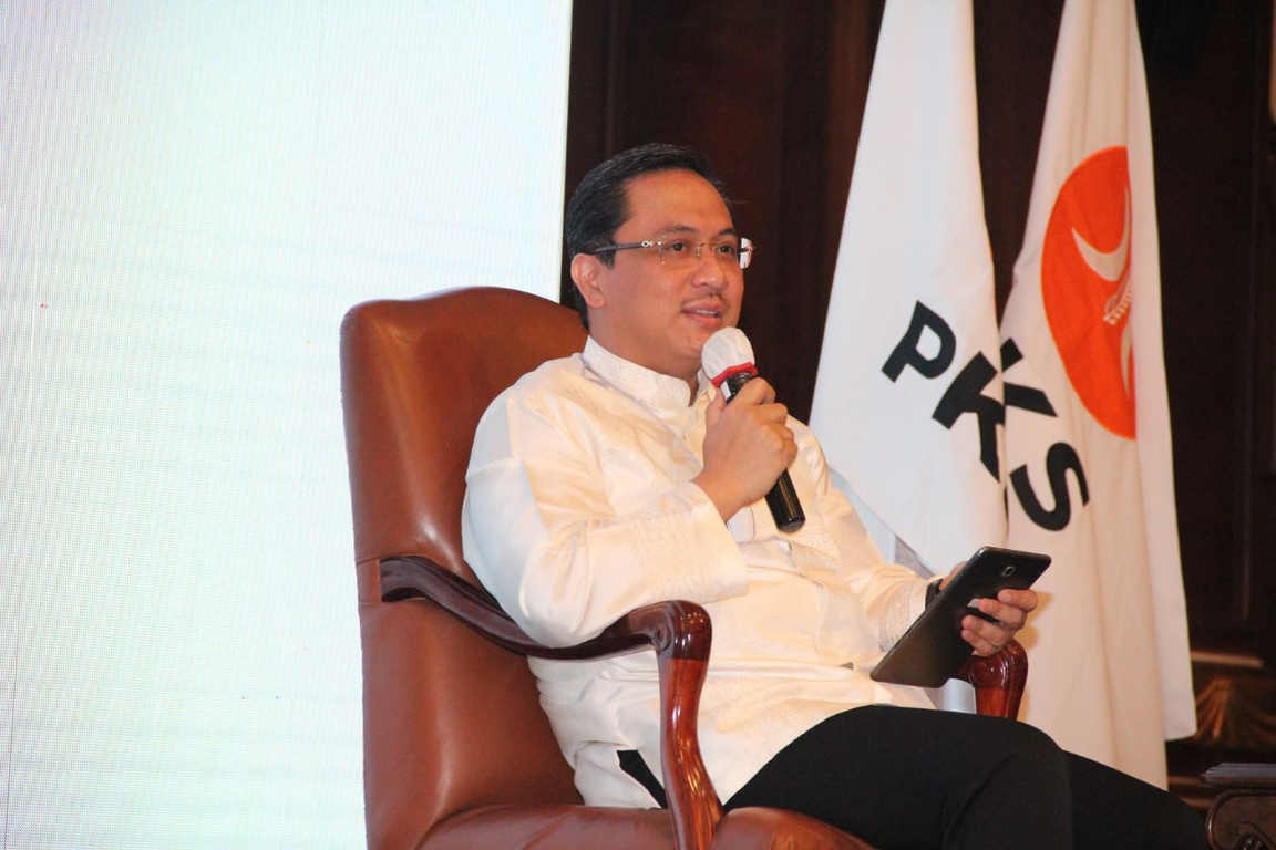 Ketua Badan Pemeriksa Keuangan (BPK) Agung Firman Sampurna turut menjadi salah satu narasumber dalam Silatnas Kepemimpinan Daerah di Jakarta, Sabtu (20/3/2021). (Asep Sopian/PKSFoto)