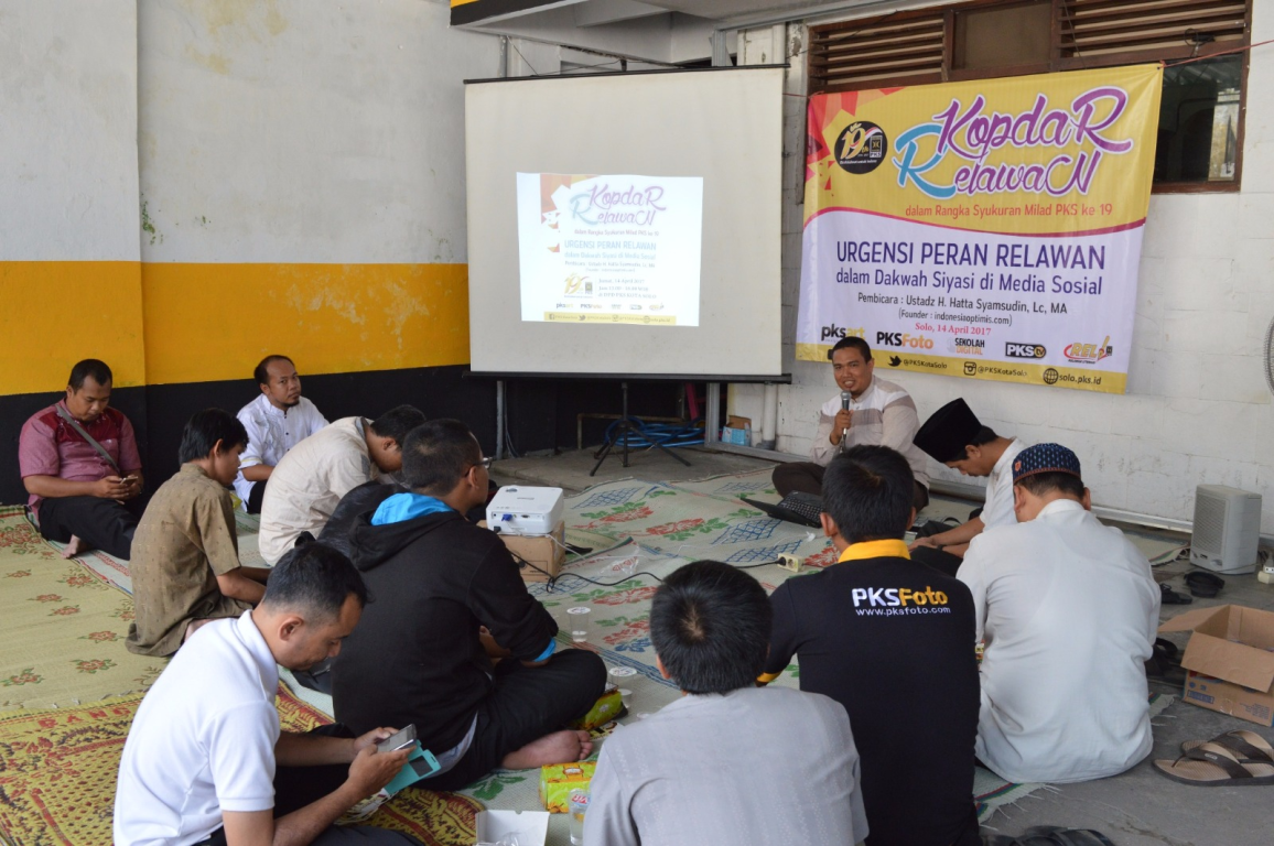 Aktivitas kopdar relawan media PKS Solo