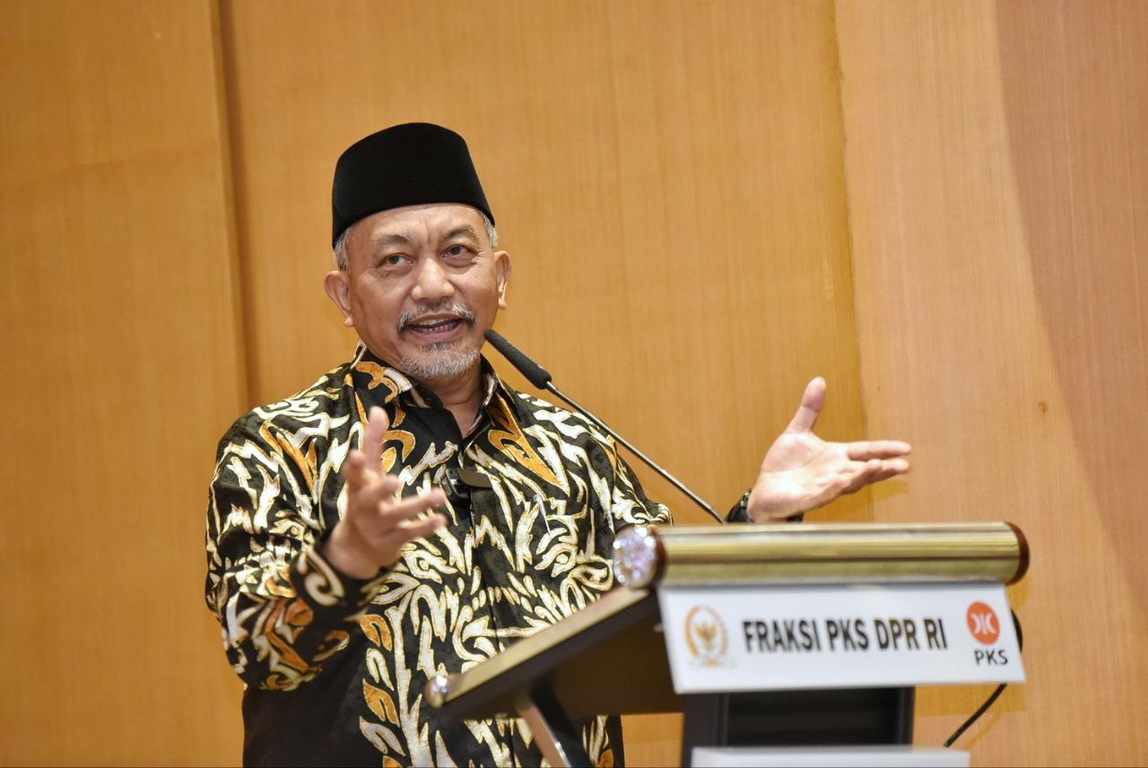 Presiden PKS Ahmad Syaikhu membuka Grand Final Lomba Baca Kitab Kuning yang diselenggarakan oleh Fraksi PKS DPR RI (Donny/PKSFoto)