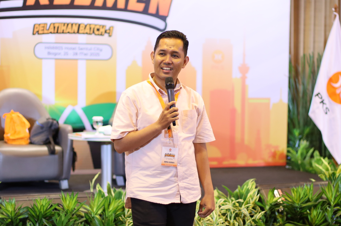 Ketua DPP PKS Bidang Pemuda, Pelajar, dan Mahasiswa, Aang Kunaifi (Fathur/PKSFoto)