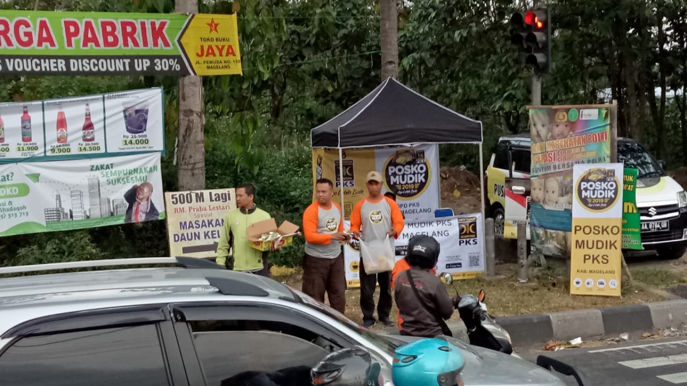 Posko Mudik Magelang, Jawa Tengah