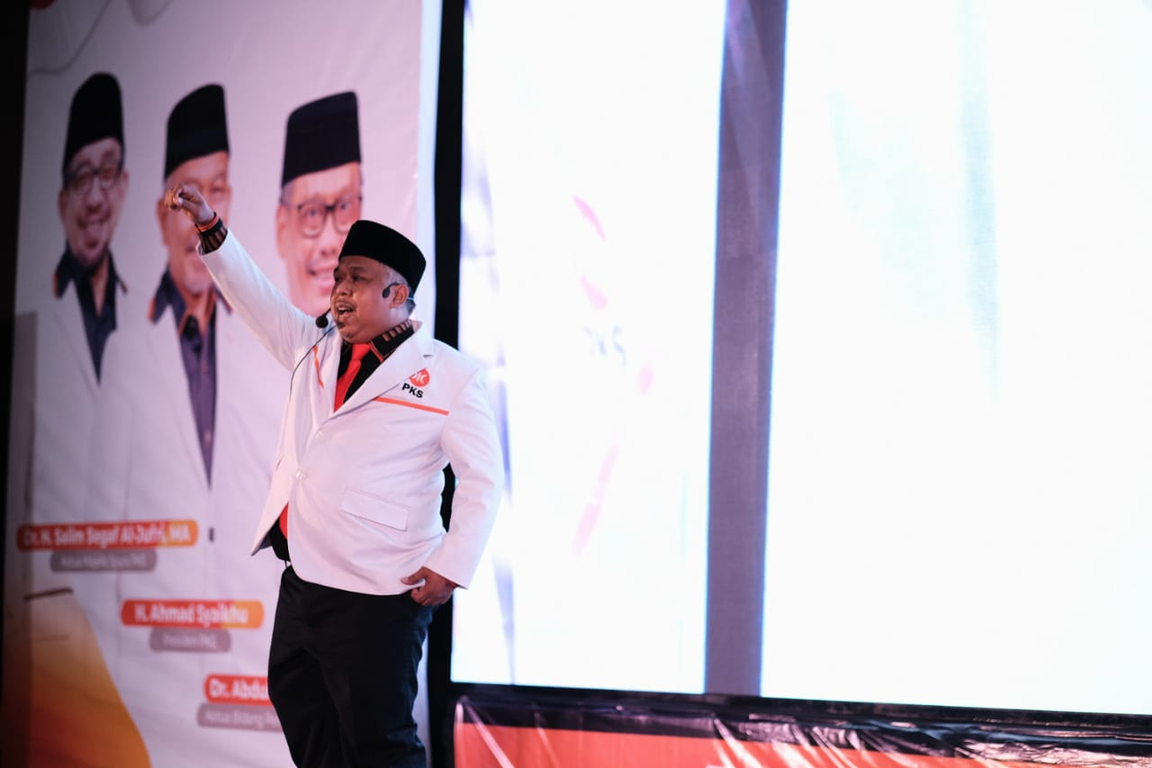Ketua DPW PKS Jatim Irwan Setiawan dalam Rakerwil PKS Jawa Timur (PKSFoto Jatim)