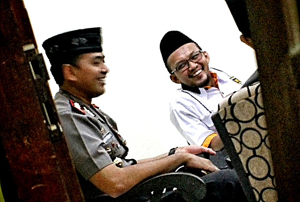 AKPB Hari Purnomo bersama Bustanul Arifin saat jamuan di kantor DPD PKS Kota Magelang, Kamis (10/08). Agung JS/PKSFoto