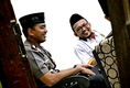 AKPB Hari Purnomo bersama Bustanul Arifin saat jamuan di kantor DPD PKS Kota Magelang, Kamis (10/08). Agung JS/PKSFoto