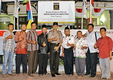 Foto bersama rombongan Kapolres Magelang Kota dengan jajaran pengurus DPD PKS Kota Magelang, Kamis (10/08). Agung JS/PKSFoto