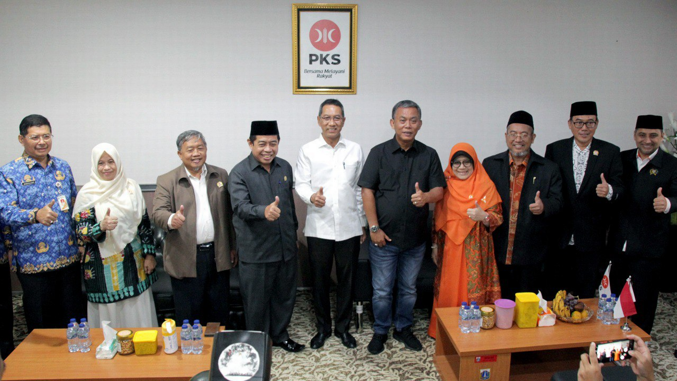 Fraksi PKS DPRD DKI Jakarta Menerima Kunjungan Pj Gubernur DKI Jakarta Heru Budi Hartono