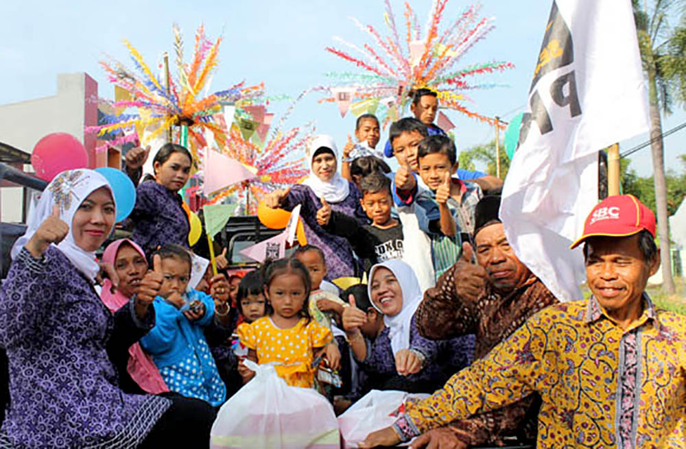 Peserta pawai lomba dari Jangli